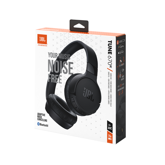 JBL Tune 670 NC - Black JBL Tune 670 NC - Black