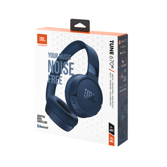 JBL Tune 670 NC - Blue JBL Tune 670 NC - Blue