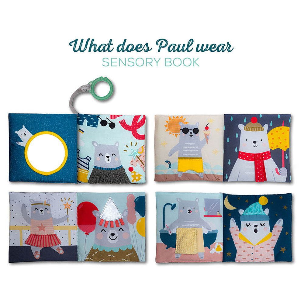 TAF TOYS What Does Paul Wear? Book
