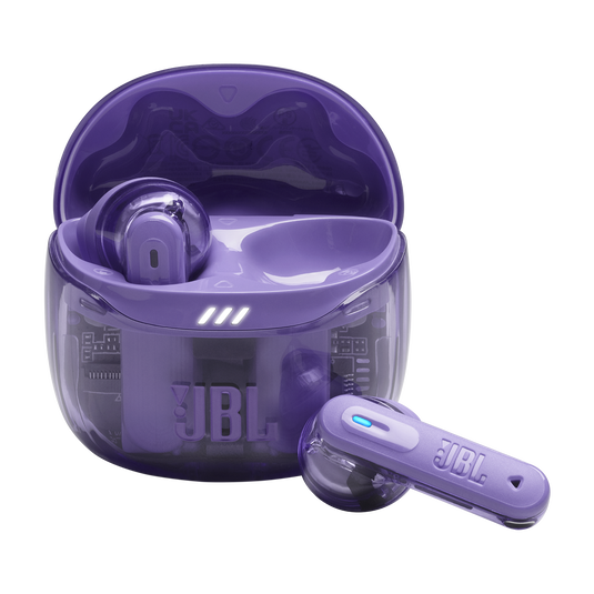 JBL Tune Flex 2 Ghost Edition - Purple
