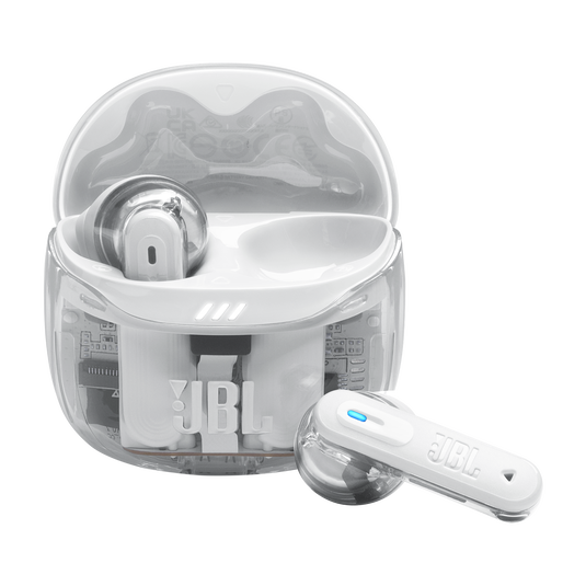 JBL Tune Flex 2 Ghost Edition - White