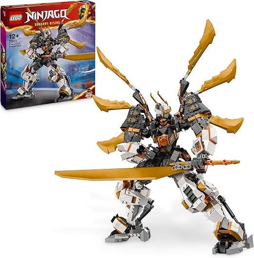 LEGO NINJAGO Cole’s Titan Dragon Mech , Ages 12+