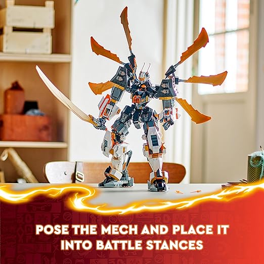 LEGO NINJAGO Cole’s Titan Dragon Mech , Ages 12+