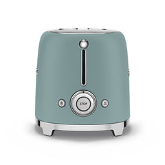 Smeg 2-Slice Toaster 50's Style Aesthetic - Emerald Green