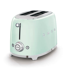 Smeg 2-Slice Toaster 50's Style Aesthetic - Pastel Green