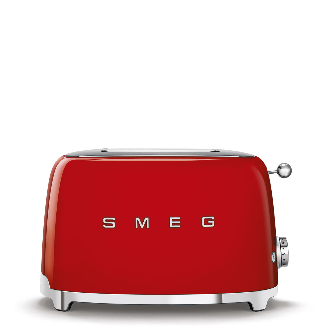 Smeg 2-Slice Toaster 50's Style Aesthetic - Red