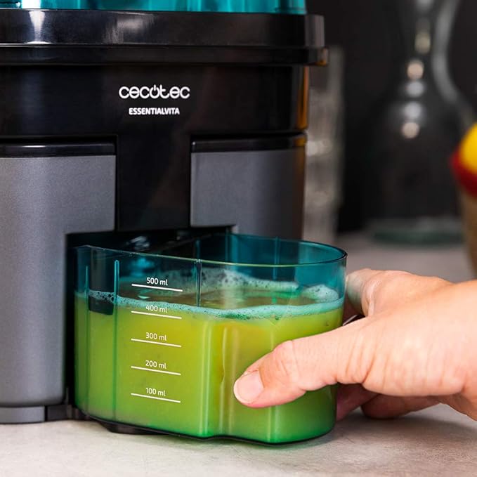 Cecotec EssentialVita Twice Electric juicer - Black Cecotec EssentialVita Twice Electric juicer - Black
