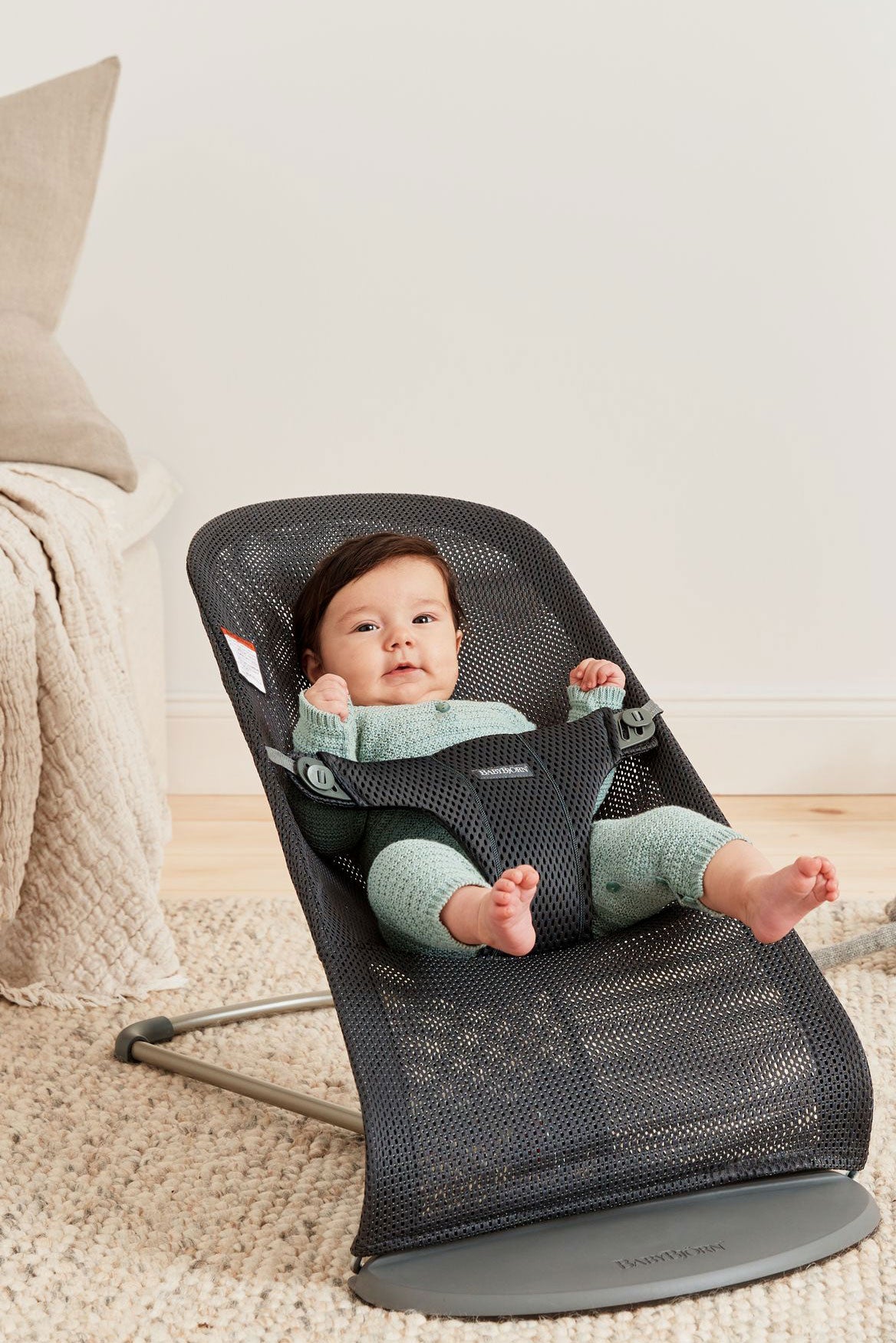 BABYBJÖRN Bouncer Bliss - Anthracite Mesh