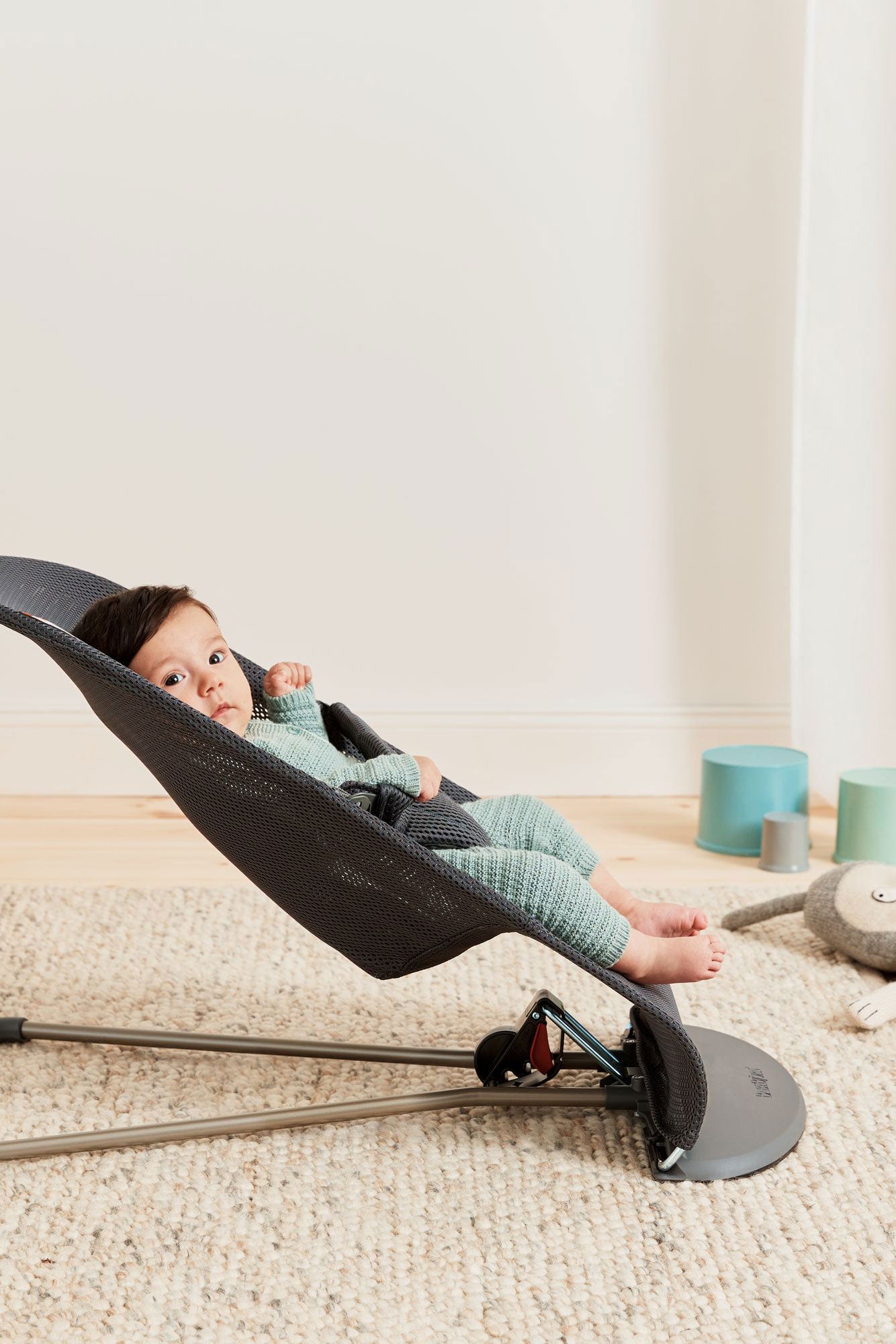 BABYBJÖRN Bouncer Bliss - Anthracite Mesh