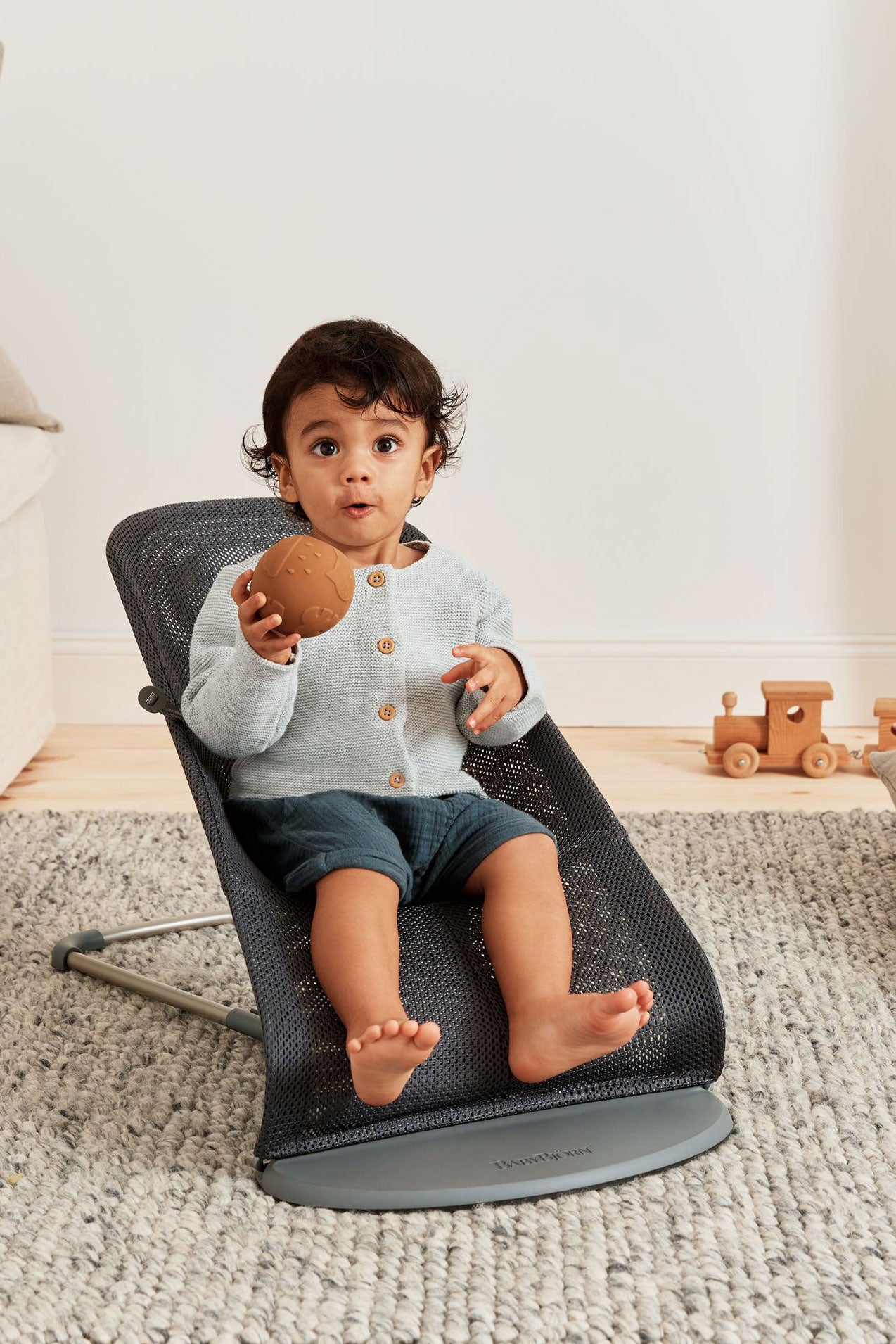 BABYBJÖRN Bouncer Bliss - Anthracite Mesh