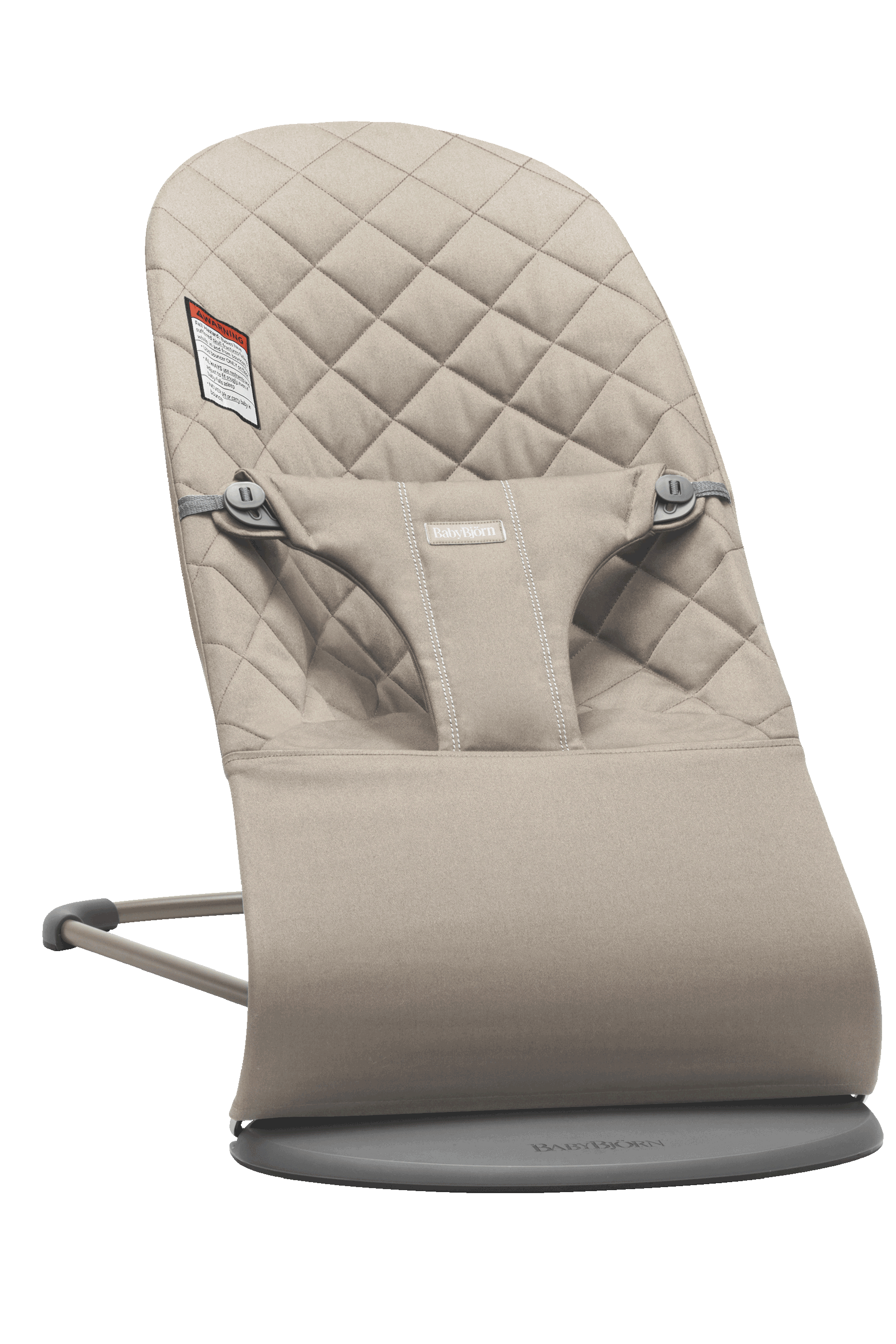 BABYBJÖRN Bouncer Bliss - Sand Grey Woven