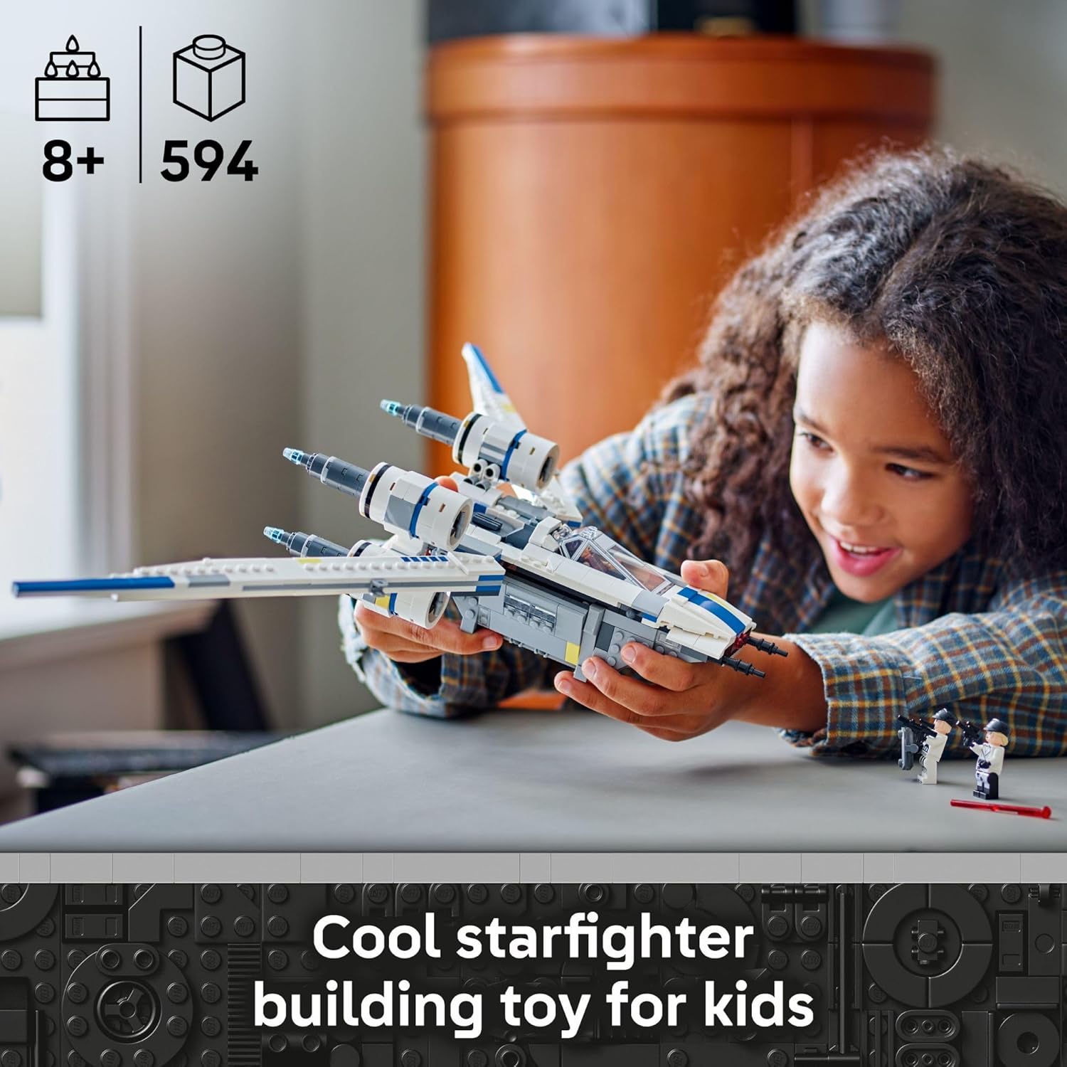 LEGO Star Wars Rebel U-Wing Starfighter Building , Ages 8+