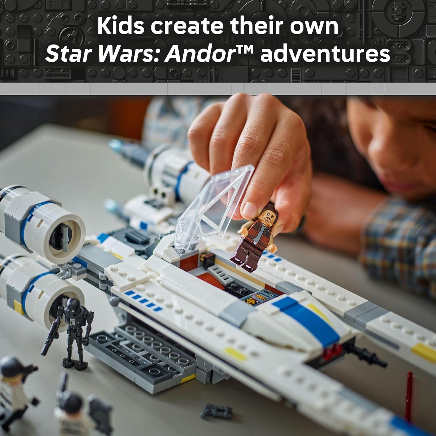 LEGO Star Wars Rebel U-Wing Starfighter Building , Ages 8+