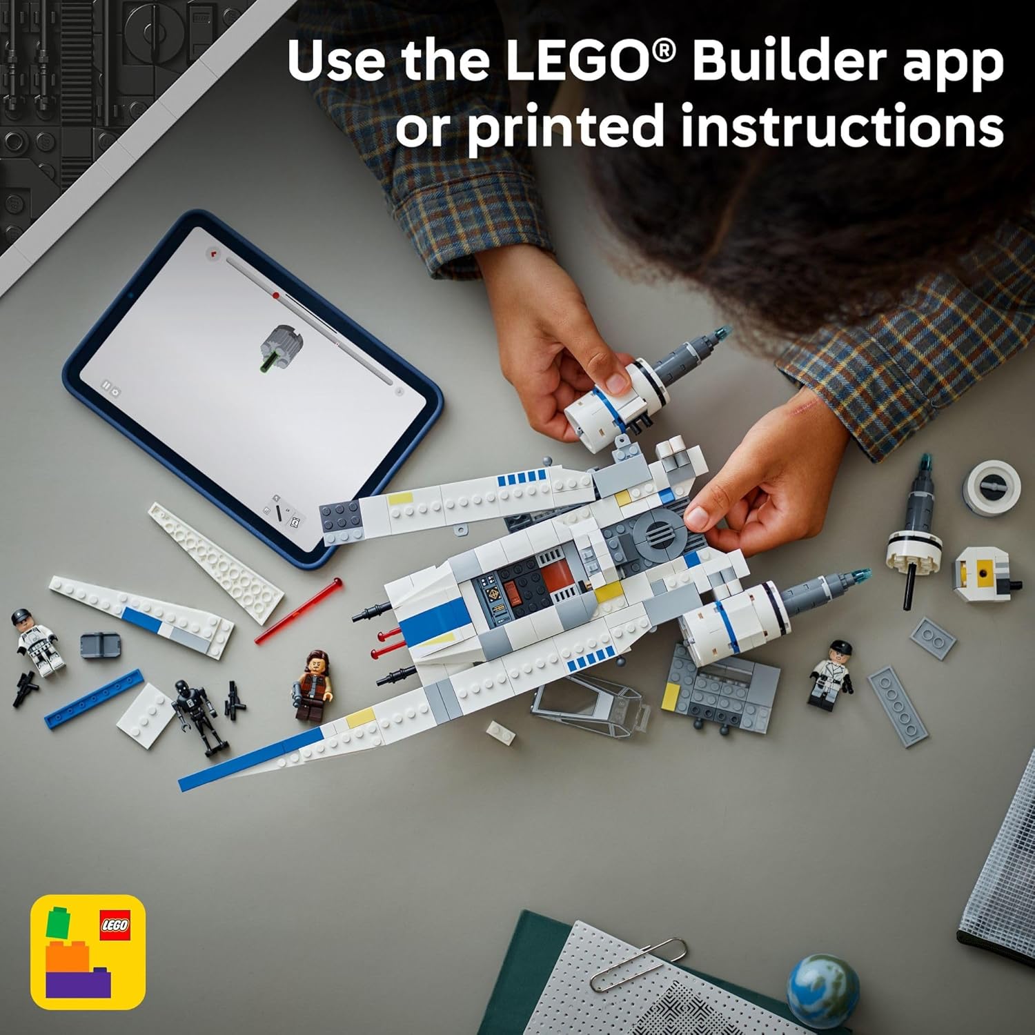 LEGO Star Wars Rebel U-Wing Starfighter Building , Ages 8+