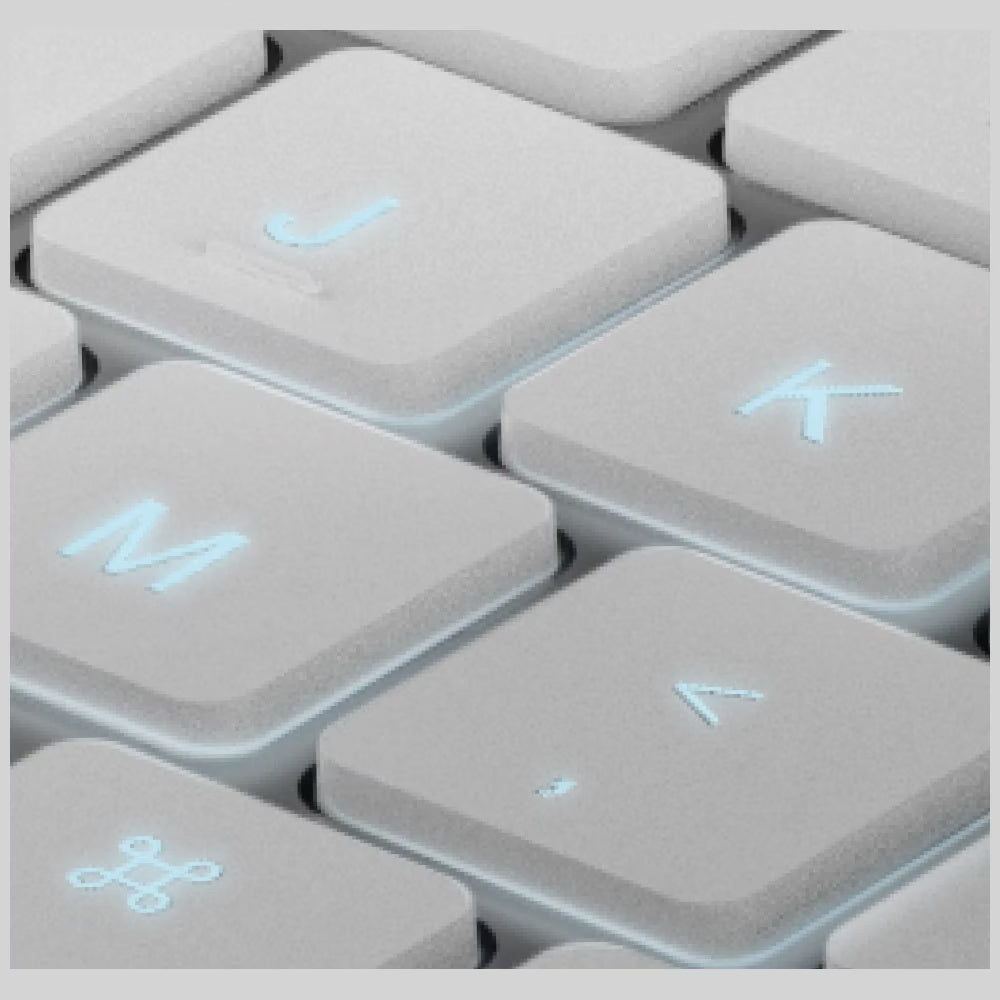 UNIQ Venno Pro Magnetic Smart Keyboard Folio for iPad Air 11" m2 , m3 - White