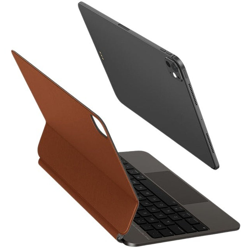UNIQ Venno Pro Magnetic Smart Keyboard Folio for iPad Air 11" m2 , m3 - Caramel