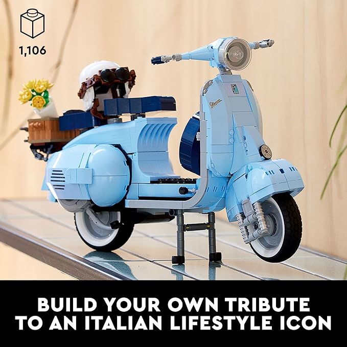 LEGO Icons Vespa 125 Model Building Kit , Ages 18+