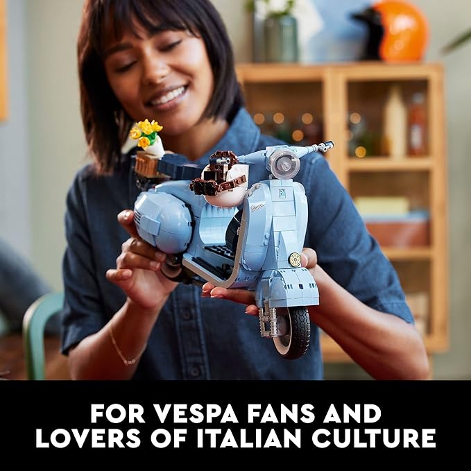 LEGO Icons Vespa 125 Model Building Kit , Ages 18+