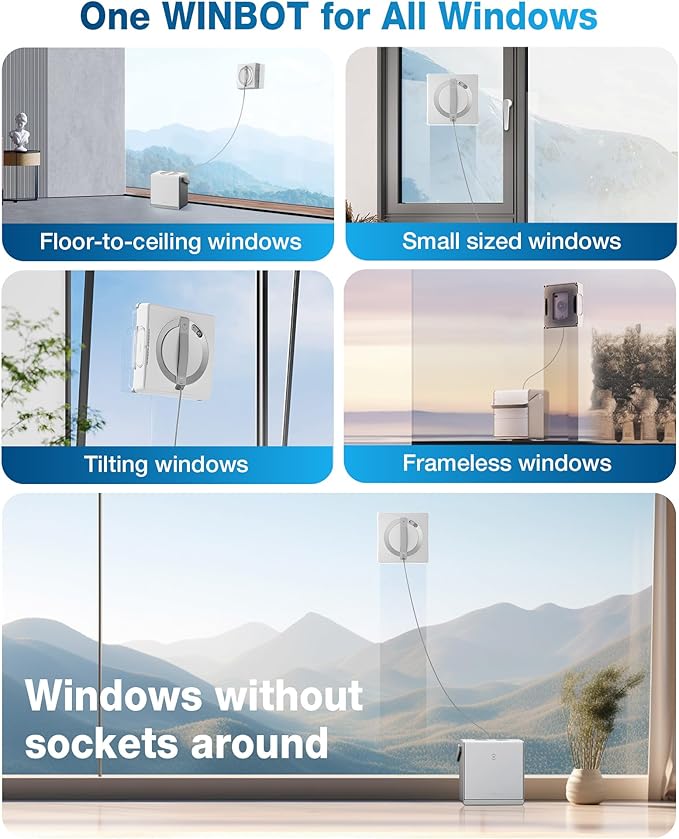 Ecovacs window cleaning - White