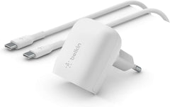 Belkin  BoostCharge USB-C Wall Charger 20w + 1m USB-C to USB-C Cable